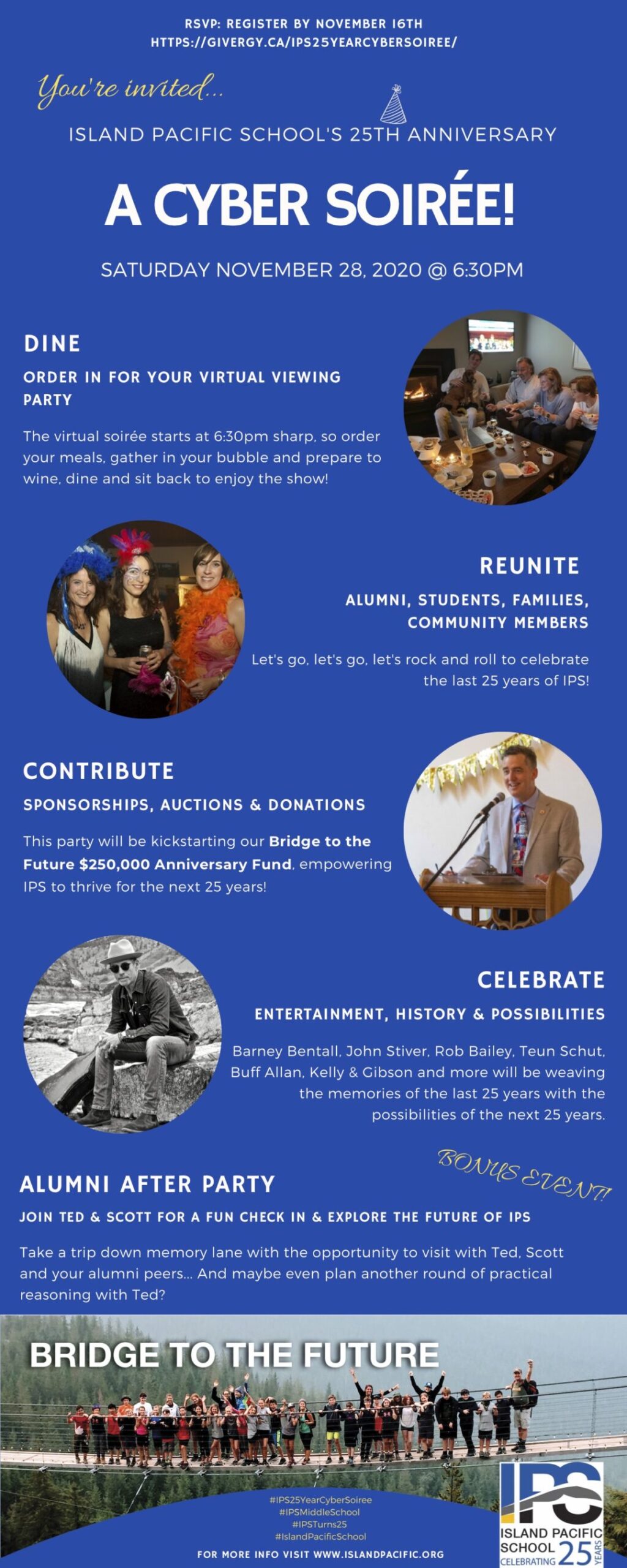 Celebrate IPS' 25th anniversary and kickstart IPS' Bridge to the Future ...