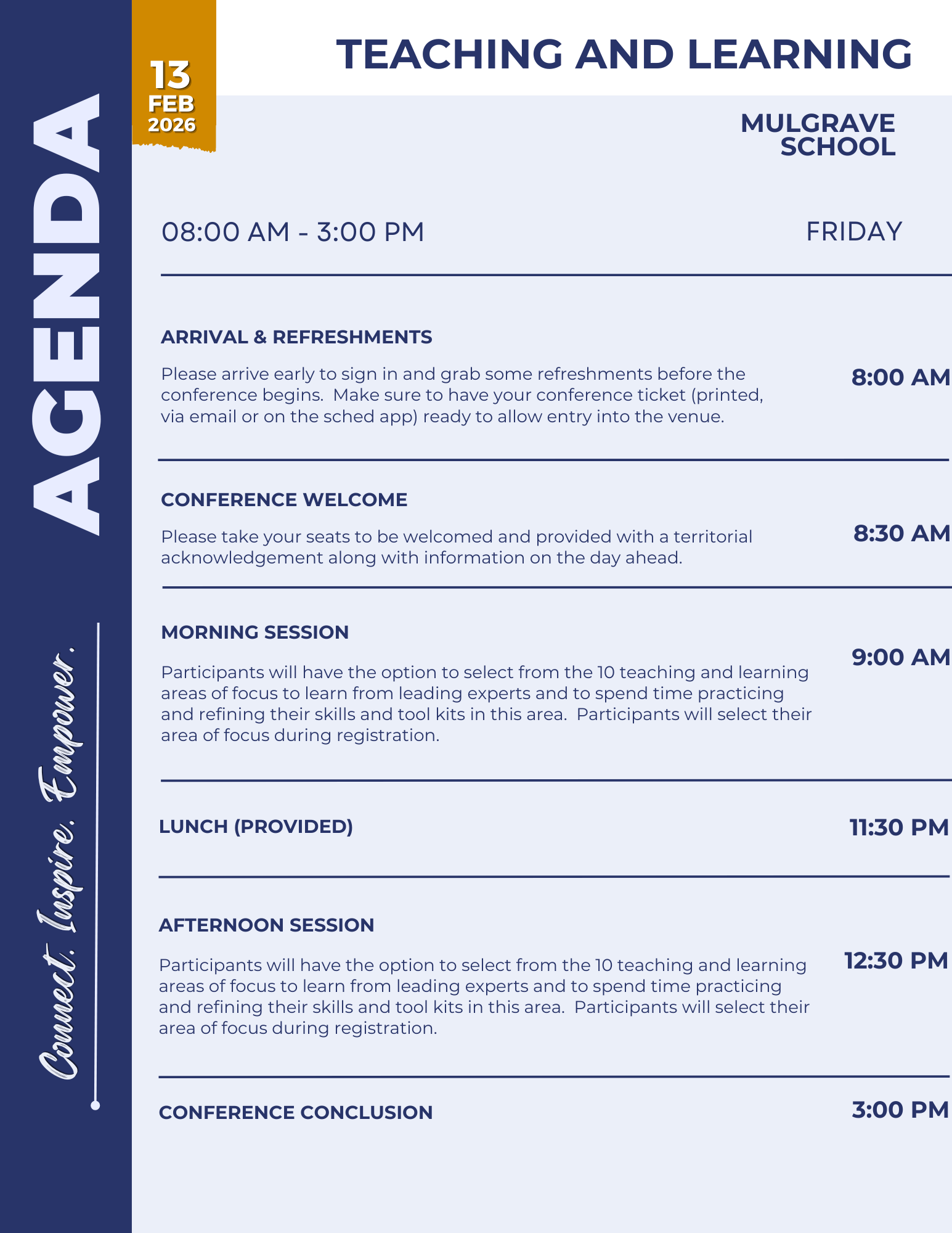 Mulgrave AGENDA 2026